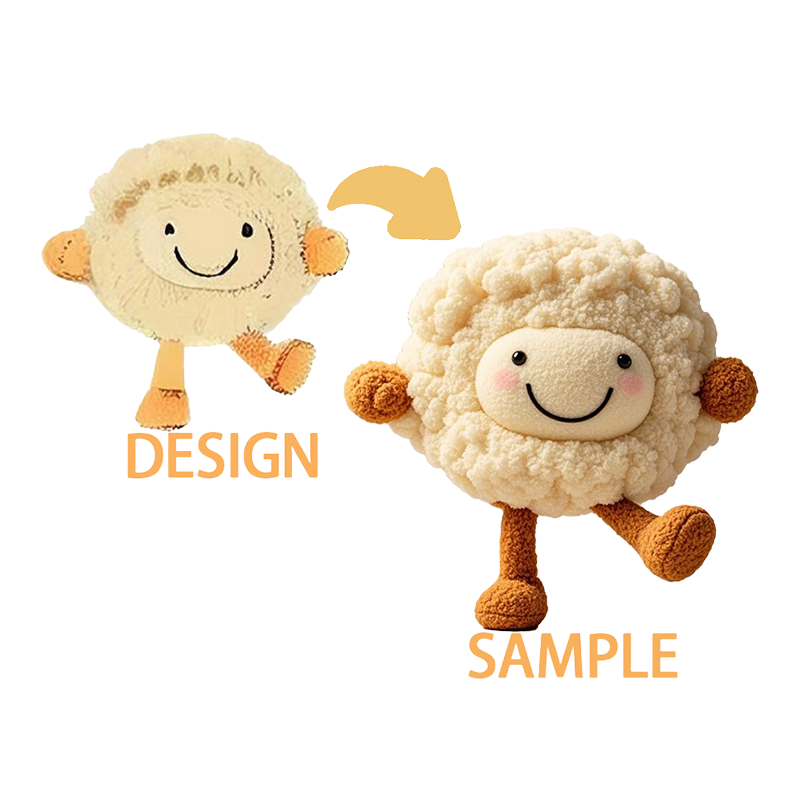 Пользовательские плюшевые брелки